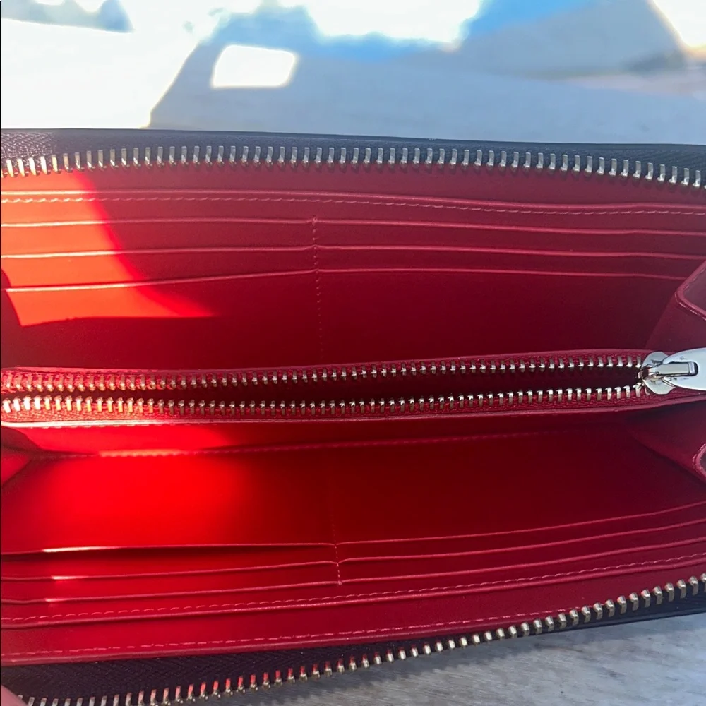 Christian Louboutin W/COA Panettone Studded zip-around Wallet